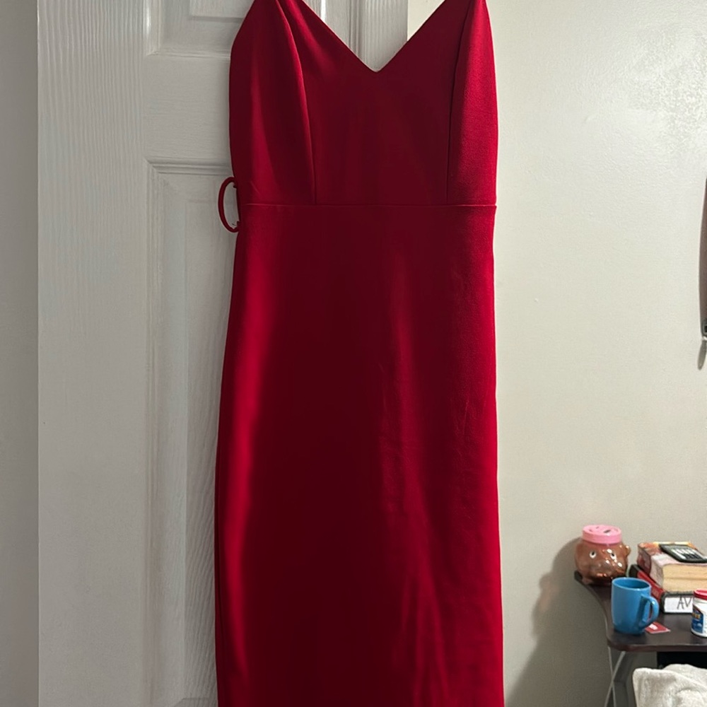 Red gorgeous dress